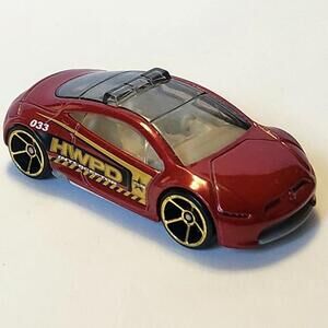 Hot Wheels Mitsubishi Eclipse Concept Car 2012 Police Pursuit Diecast Car Toy